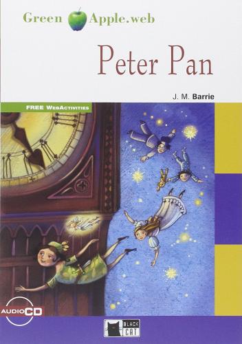 Peter Pan. Ediz. inglese. Con file audio MP3 scaricabili di James Matthew Barrie edito da Black Cat-Cideb