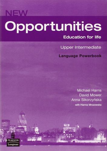Opportunities. Global. Upper-intermediate. Language powerbook. Per le Scuole superiori di Michael Harris edito da Pearson Longman