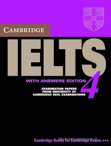 Cambridge English IELTS. IELTS 4 Self-study Pack. Con CD-Audio edito da Cambridge