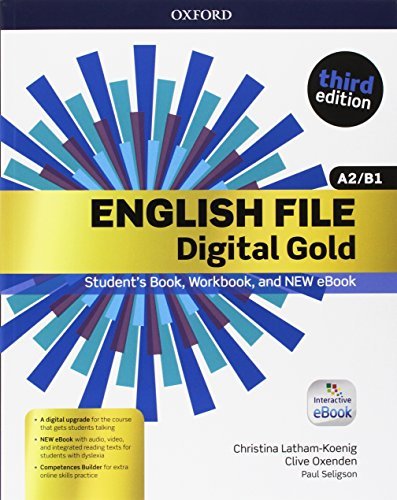 English file gold. A2-B1 premium. Student's book-Workbook. Per le Scuole superiori. Con e-book. Con espansione online