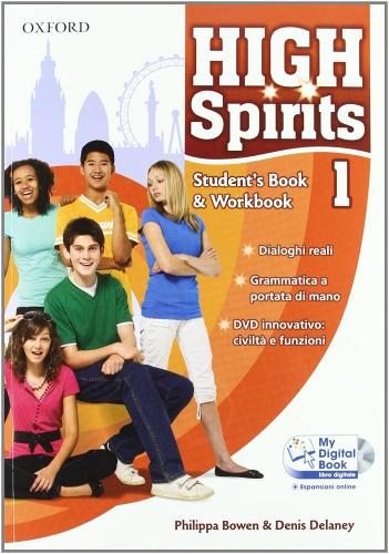 High spirits. Starter-Student's book-Workbook-My digital book-Extra book. Per la Scuola media. Con CD-ROM. Con espansione online vol.1