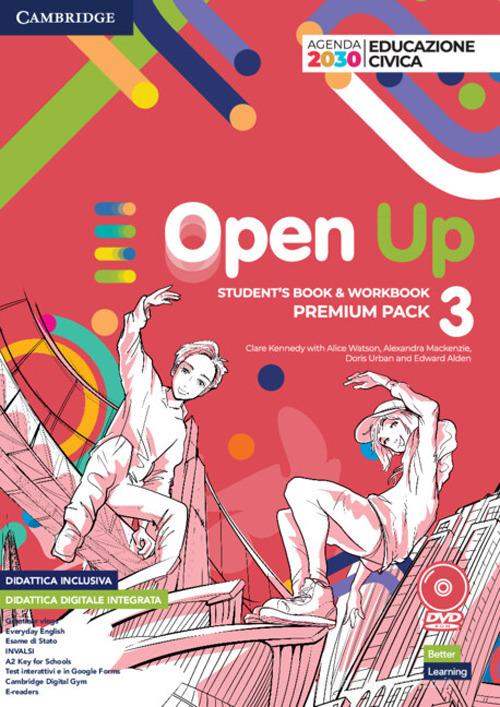 Open up. Level 1. Premium pack. Student's book-Workbook. Per la Scuola media. Con e-book. Con espansione online. Con DVD-ROM vol.3 di Clare Kennedy, Doris Urban, Simon Cupit edito da Cambridge