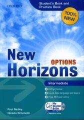 New Horizons Options. Intermediate. Student's book-Pratice book-My digital book. Per le Scuole superiori. Con espansione online di Paul Radley, Daniela Simonetti edito da Oxford University Press