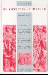 De officiis. Libro 3º di Marco Tullio Cicerone edito da Dante Alighieri