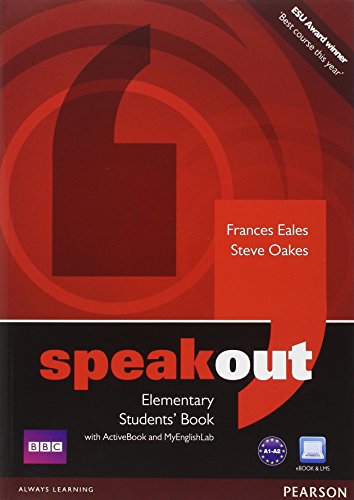 Speakout. Elementary. Student's book-MyEnglishLab. Con espansione online. Con DVD. Per le Scuole superiori edito da Pearson Longman
