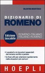 Dizionario di romeno. Romeno-italiano, italiano-romeno di Valentina Negritescu edito da Hoepli