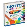 Confezione 24 pennarelli Giotto Turbo Color