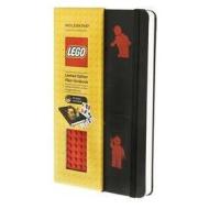 Moleskine taccuino a pagine bianche large. Lego red brick. Limited edition.