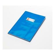 Copertina per quaderni A4 100% riciclabile finitura lucida colore azzurro
