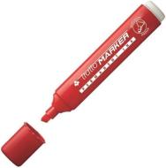 Tratto marker rosso punta scalpello