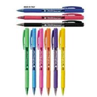 Confezione 9 penne a sfera colorate Tratto 1Uno Grip