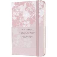 Moleskine - Taccuino a righe Sakura - Pocket copertina rigida