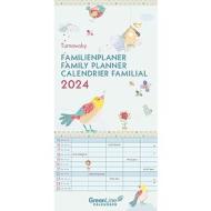 Calendario Family Planner 2024 GreenLine Turnowsky cm 22x45
