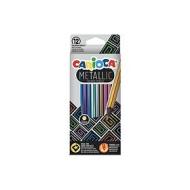 Confezione 12 matite colorate Metallic