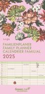 Calendario Family Planner 2025 GreenLine Jungle cm 22x45