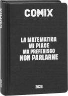 Comix 2025-2026. Agenda 16 mesi standard. Nero e argento per Liceo socio-psico-pedagogico ex istituto magistrale