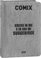 Comix 2025-2026. Agenda 16 mesi standard. Gear Black