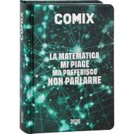 Comix 2025-2026. Agenda 16 mesi mini. Electric Green per Istituto professionale alberghieri