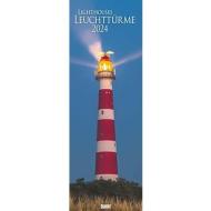 Calendario 2024 Lighthouses cm 34x98