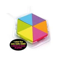 Dispenser memo adesivi triangolari colorati