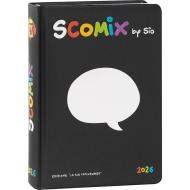 Comix 2025-2026. Agenda 16 mesi medium Scottecs by Sio. Black per Istituto professionale per l'industria e artigianato