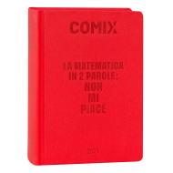 Agenda Comix 16m Standard Red-Diario scolastico 2026-2027 per Istituto tecnico commerciale