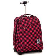 Zaino trolley crossover system Invicta Duffy Red Plaid