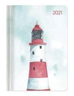 Agenda 12 mesi settimanale 2021 Ladytimer Pastel Lighthouse