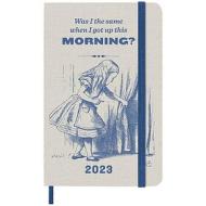 Moleskine 12 mesi - Agenda settimanale Limited Edition Alice in Wonderland - Pocket copertina rigida 2023
