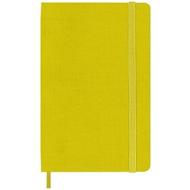Moleskine - Taccuino Classic a righe giallo paglia - Pocket copertina rigida