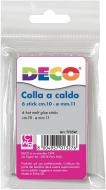 Confezione 6 stick colla a caldo cm 10 diametro mm 11