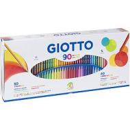Astuccio Maxi Giotto 50 pastelli Stilnovo e 40 pennarelli Turbo Color