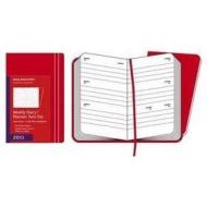 Moleskine 12 mesi -- Weekly Diary - Pocket - Copertina rigida rossa 2011 + Soft plain notebook