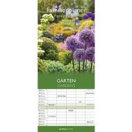 Calendario 2022 Family Planner Gardens 19,5x45