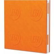 LEGO taccuino Locking Notebook Arancio