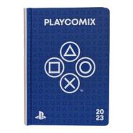 PlayComix 2022-2023. Agenda 16 mesi medium Comix PlayStation. Blu