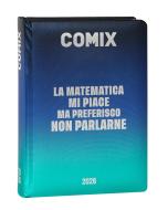 Comix Wave 2025-2026. Diario agenda 13 mesi. Sfumato Blu Verde