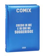 Comix Wave 2025-2026. Diario agenda 13 mesi. Electric Blue