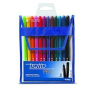 Confezione 12 penne Tratto Pen colorate