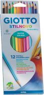 Matite colorati acquerellabili Giotto Stilnovo 12 pezzi