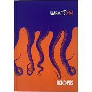 Smemoranda 2023. Diario Smemo 16 mesi large. Special Edition Octopus. Arancio e blu