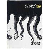 Smemoranda 2023. Diario Smemo 16 mesi medium. Special Edition Octopus. Bianco e nero