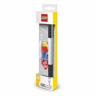 LEGO penna a gel nera con minifigure