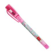 Penna a doppia punta con inchiostro invisibile e luce UV Magic Pen Unicorn