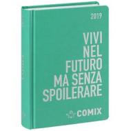Agenda Comix 2018-2019. Diario 16 mesi mini. Verde acqua