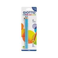 Confezione 2 matite colorate Giotto Superlaccato