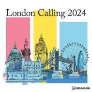 Calendario 2024 London Calling cm 30x30