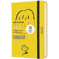 Moleskine 12 mesi - Agenda giornaliera Limited Edition Peanuts giallo - Pocket copertina rigida 2022