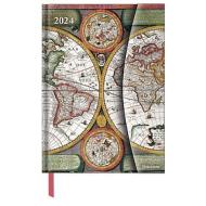 Agenda settimanale 2024 Antique Maps Magneto Diary cm 16x22