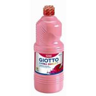 Flacone 1 litro colore a tempera Giotto Extra Quality rosa